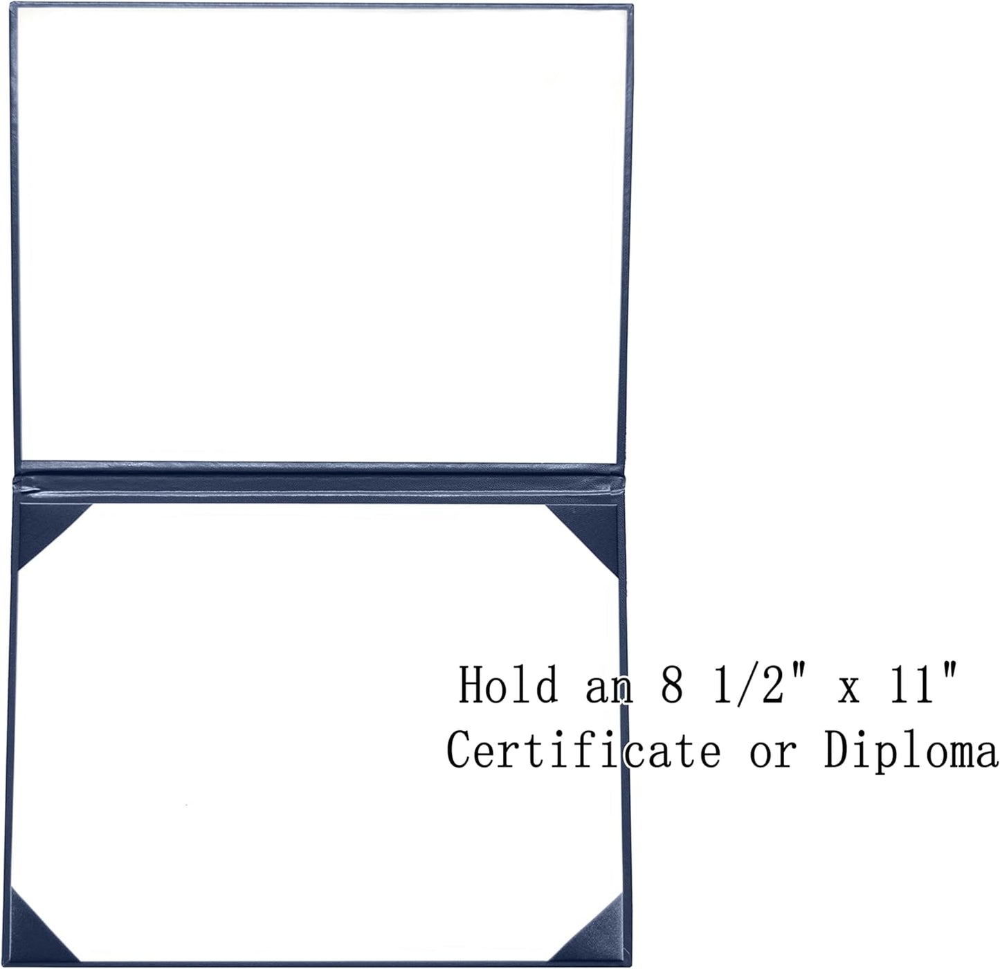 40 PCS Smooth Diploma Certificate Cover 8 1/2" x 11" Navy