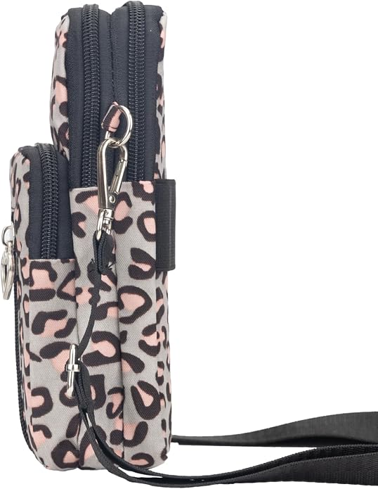 Small Crossbody Bag for Women - Mini Phone Purses with Crossbody Strap and Wallet - Nylon Arm Bag
