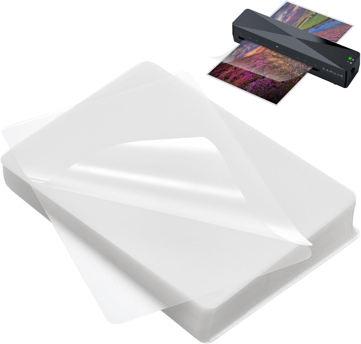 Coopaty Thermal Laminating Pouches, 9 x 11.5-Inches, 3 Mil Thick, Clear Laminating Sheets (100 Pack)