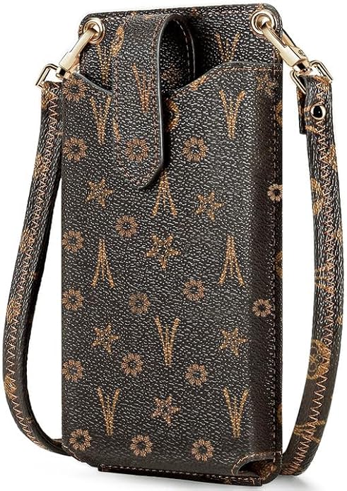 Peacocktion Small Crossbody Cell Phone Purse for Women, Lightweight Mini Small Crossbody Bags for Women with Card Slots