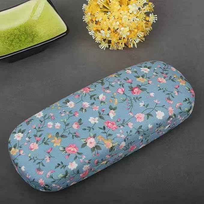 PERFECTSIGHT Hard Shell Eyeglasses Case, Kawaii Protective Glasses Case for Kids, Cute Eyeglass Case for Women Men Girls