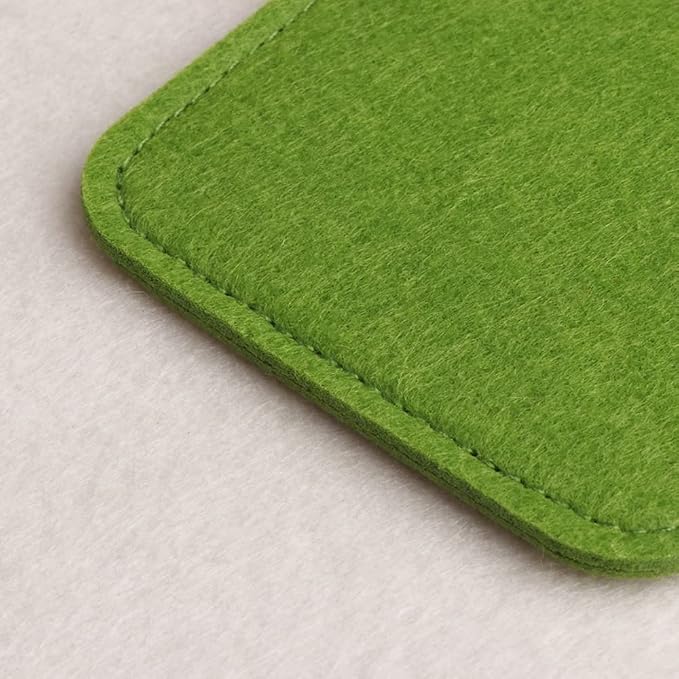 7 Pcs Soft Felt Slip In Eyeglass Cases Portable Travel Glasses Pouch for Men Women