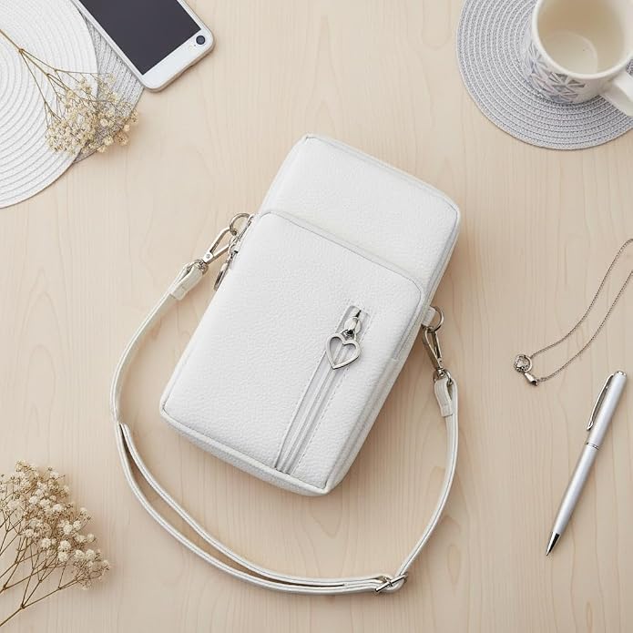 Small Crossbody Bag for Women - Mini Phone Purses with Crossbody Strap and Wallet - Nylon Arm Bag