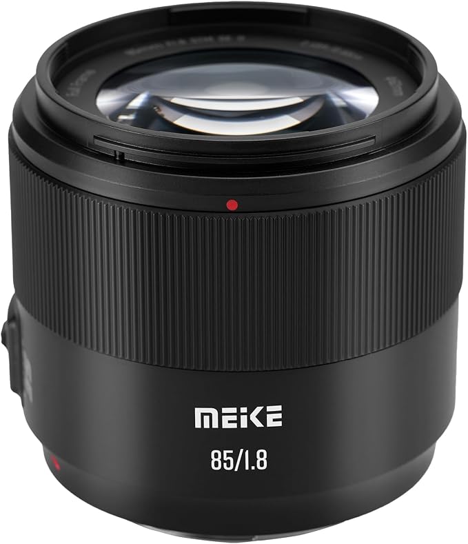 Meike 85mm F1.8 SE II Auto Focus Portrait Lens for Canon EF Mount Full Frame DSLR Cameras, STM Prime Lens for Canon EOS 5D Mark IV, 6D Mark II, 90D, 80D, 6D, 7D, 1D, 5D3, 5D4, 70D, 550D, T8i, T7i, T5