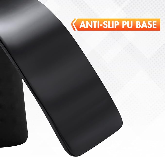 Keyboard Wrist Rest - 17 3/8 in Wrist Rest for Computer and Laptop with Massage Dots, Memory Foam Wrist Pad for Keyboard with Non-Slip PU Base for Ergonomic Wrist Support.