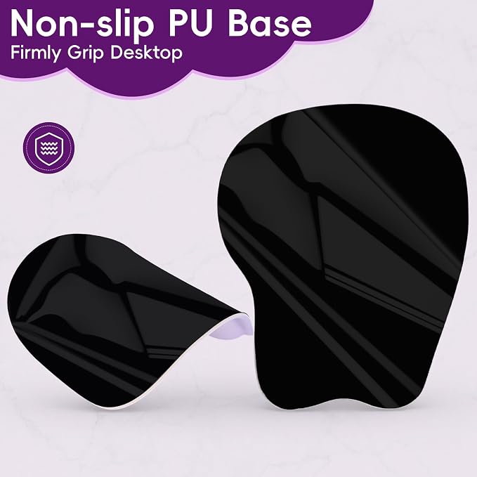 Upgrade Ergonomic Mouse Pad,Non Slip Mousepad Wrist Rest Support for Office, Computer, Laptop & Mac(B-Vivid Butterfly)