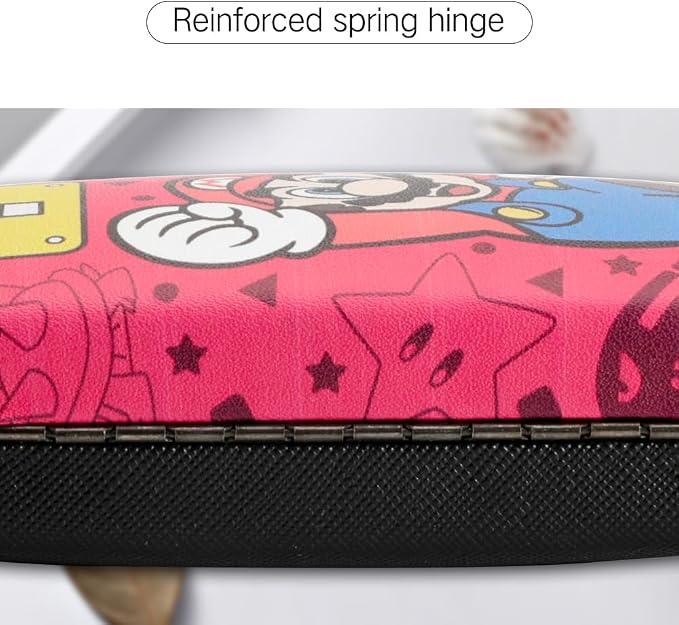 PERFECTSIGHT Hard Shell Eyeglasses Case, Kawaii Protective Glasses Case for Kids, Cute Eyeglass Case for Women Men Girls
