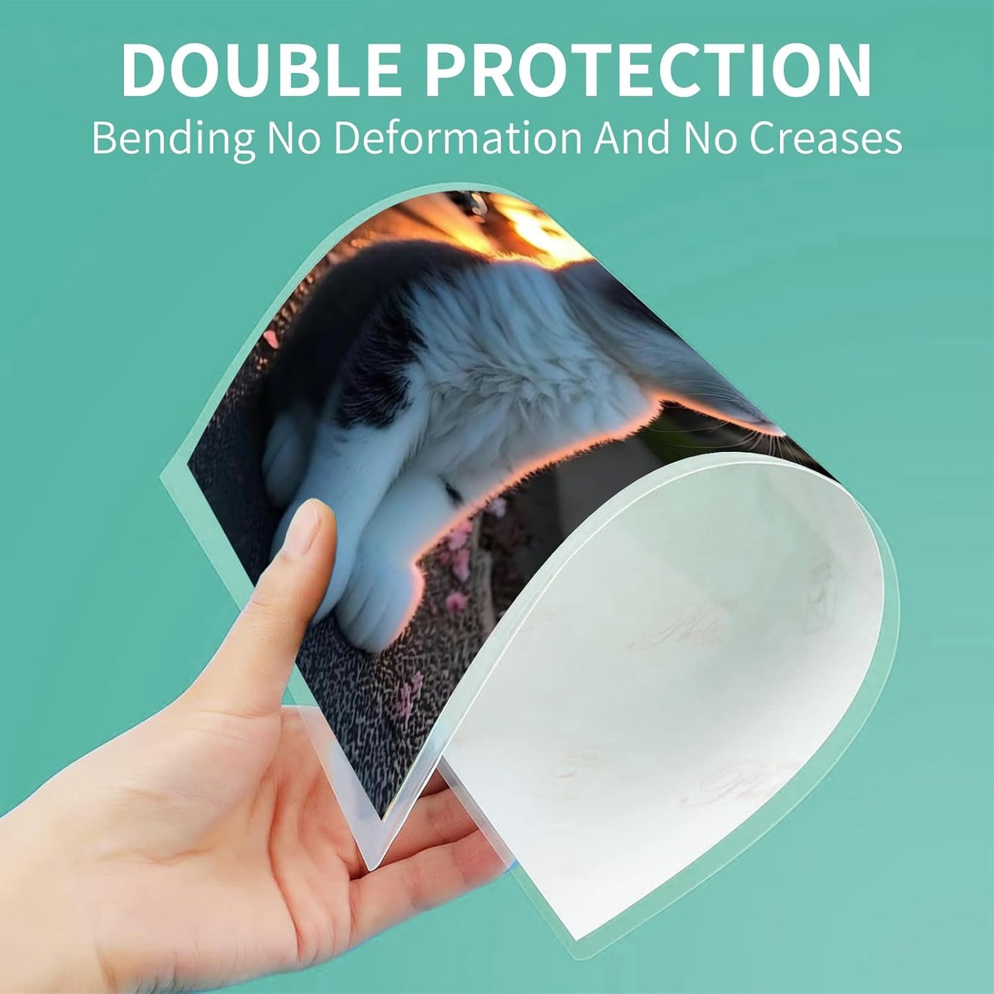 Laminating Sheets - 5Mil Thermal Laminating Pouches, 9"x11.5" Clear Laminate Sheets for Schedules, Menus, Certificates, Art Drawings, Round Corner, 3000 Pack