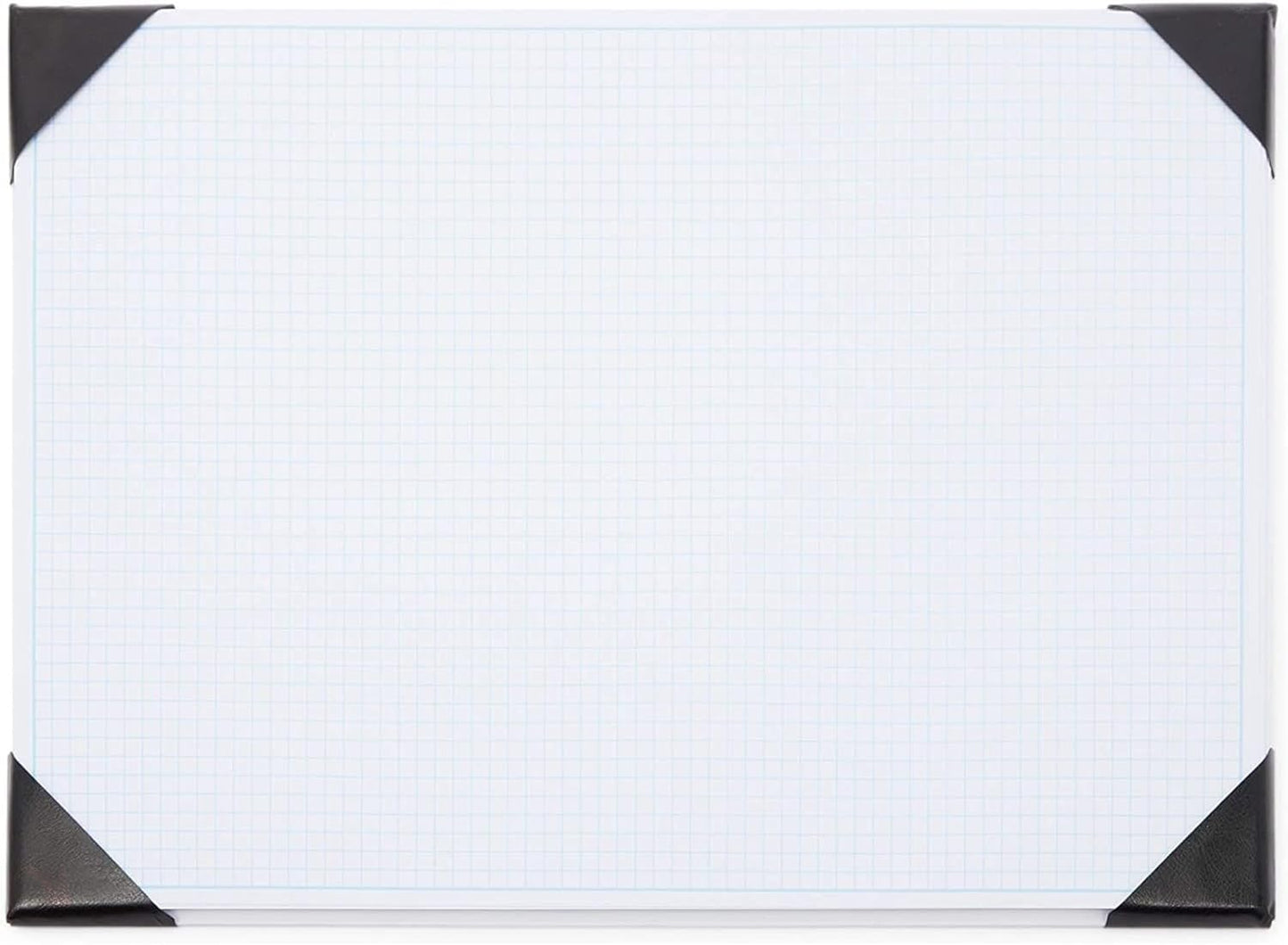 Stockroom Plus Desk Blotter Graph Paper Pad - 17 x 12 in, 50-Sheet White Refillable Desk Pad Mat - Large Notepad for Sketching, Notes & Doodles
