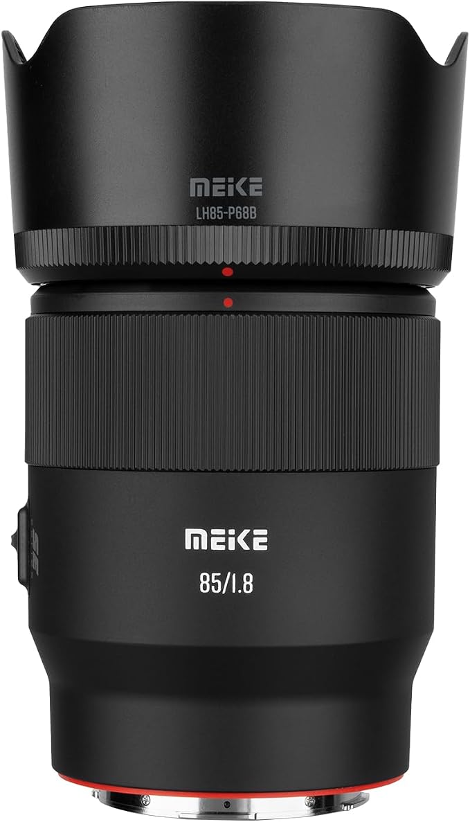 Meike 85mm f1.8 SE II Full Frame STM High Resolution 8K Auto Focus Medium-telephoto Lens Fixed Prime Portrait Lenses for Panasonic Lumix Sigma Camera S1 S1R S1H S5 FP FPL SL SL2 TL