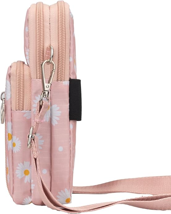 Small Crossbody Bag for Women - Mini Phone Purses with Crossbody Strap and Wallet - Nylon Arm Bag
