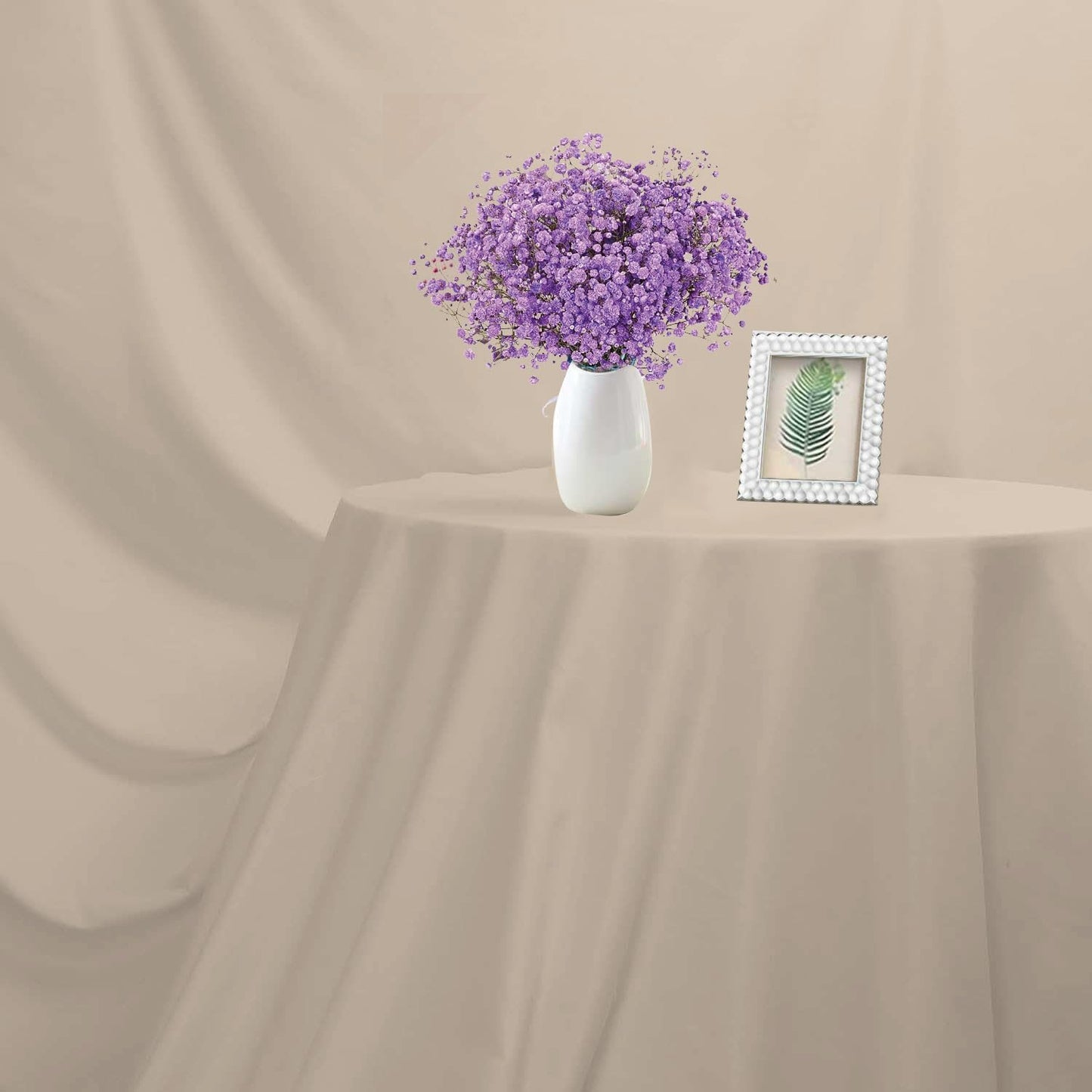 Beige Photo Backdrop for Photoshoot Beige Background for Photography Photo Backdrop Curtain for Party 10 x 10 FT