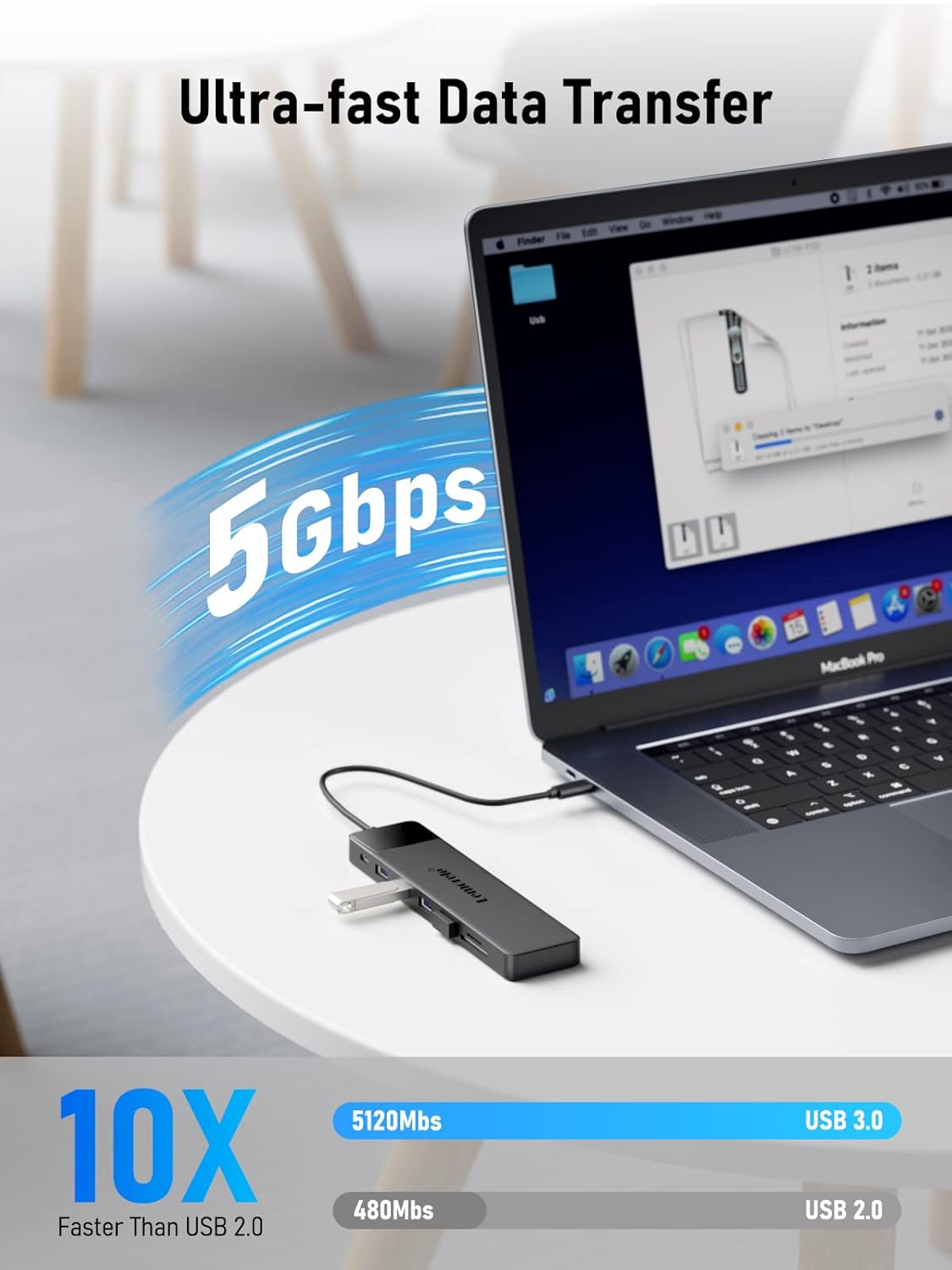 Lemorele 13 in 1 USB C Docking Station Triple Monitor w/Dual HDMI 4K, VGA, 5 USB 3.0/2.0, USB-C 3.0, 100W PD, SD/TF, 3.5mm Audio, Multiport Hub Adapter for Lenovo, Surface, Dell, HP Laptops
