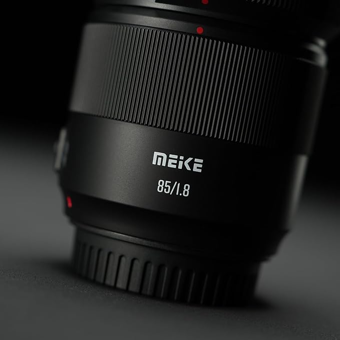 Meike 85mm F1.8 SE II Auto Focus Portrait Lens for Canon EF Mount Full Frame DSLR Cameras, STM Prime Lens for Canon EOS 5D Mark IV, 6D Mark II, 90D, 80D, 6D, 7D, 1D, 5D3, 5D4, 70D, 550D, T8i, T7i, T5