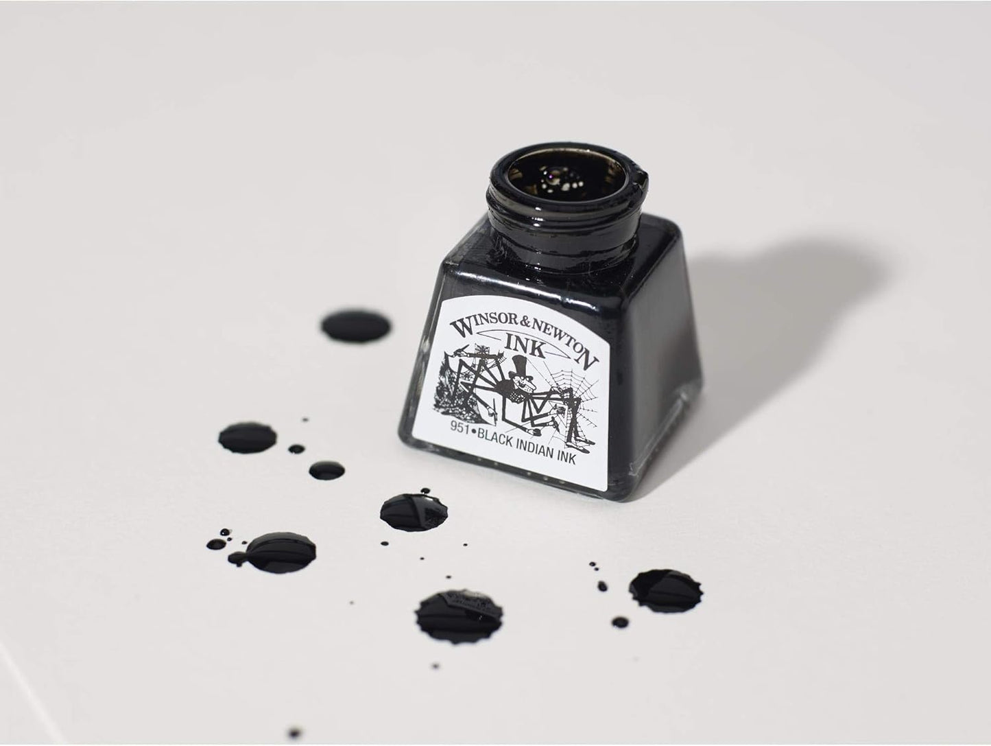 Winsor & Newton Drawing Ink, 14ml Bottle, Cobalt