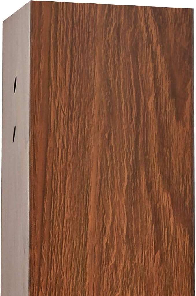 Mail Boss 7124 In- Ground Steel Mounting Mailbox Post, Wood Grain