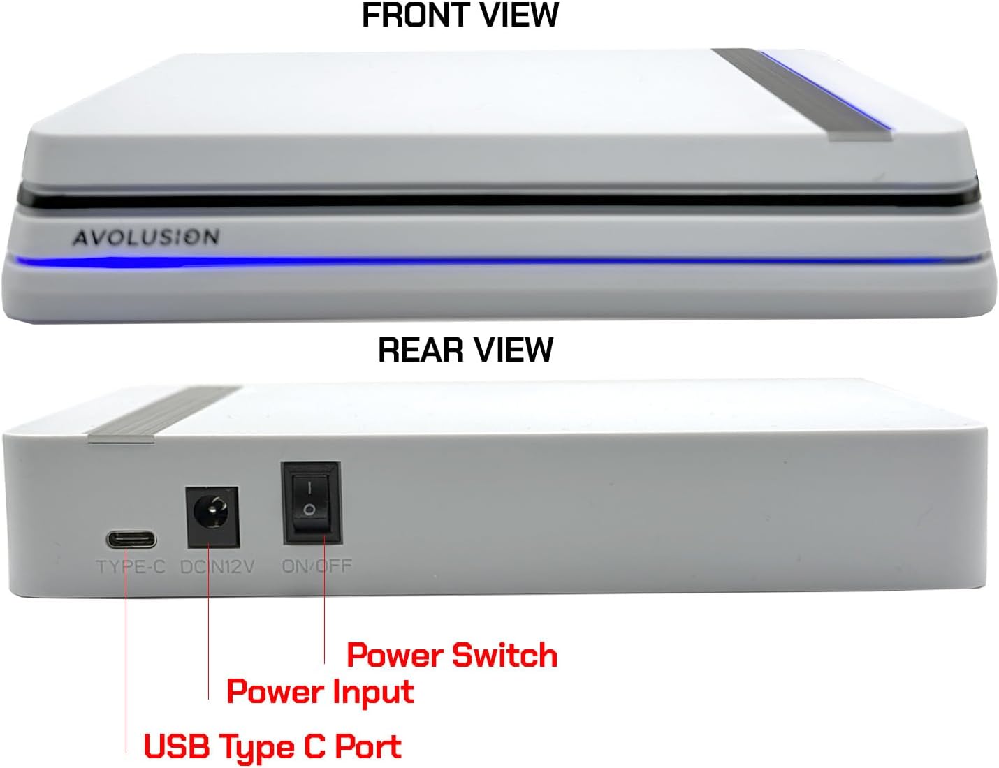 Avolusion PRO-X Series USB 3.0 External Hard Drive for WindowsOS Desktop PC/Laptop (White) - 2 Year Warranty (16TB) (Renewed)