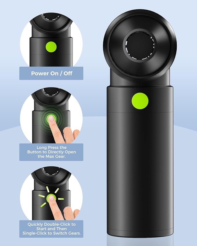 Electric Air Duster, Compressed Air Duster 2-in-1 Cordless Mini Vacuum 130,000 RPM 4400mAh Rechargeable PC Keyboard Cleaner for Computer Car Camera Camping (C4)