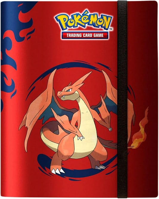 Ultra Pro ULP16733 9-Pocket Pro Pokemon Mega Charizard Binder for Card Game