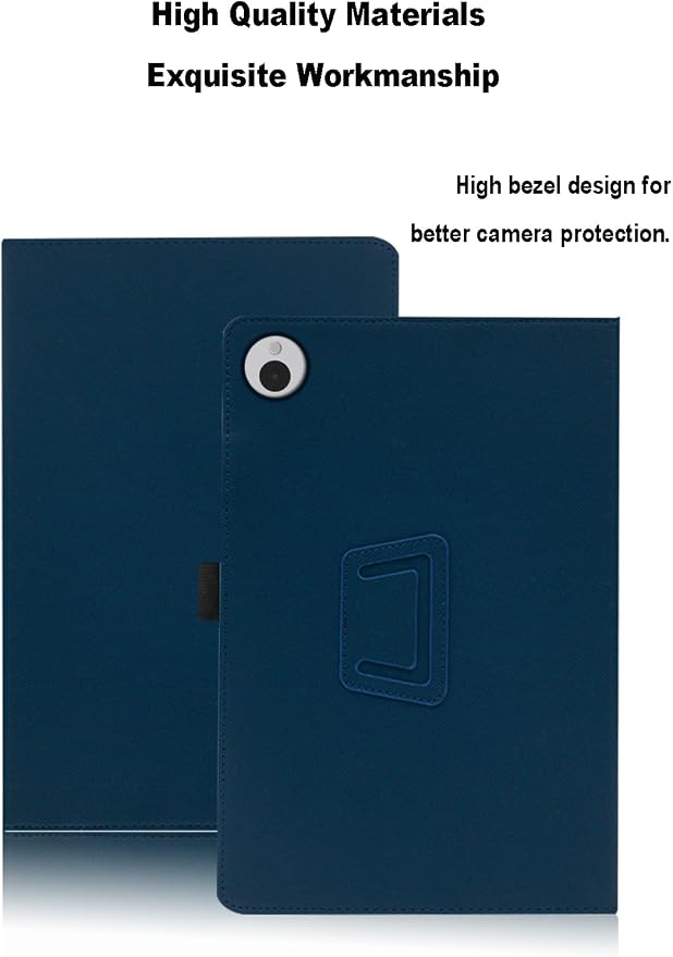 Case for Wacom MovinkPad 11 11.45 inch, Wacom MovinkPad 11 Tablet Case, Folding Stand Protective Cover with Pencil Holder and Wrist Strap, Full Protection. (Blue)