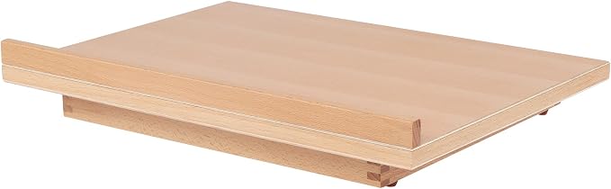 SoHo Urban Artist 12x16 Adjustable Portable Drawing Board Stand Easel, 5 Positions, Natural Beechwood Finish