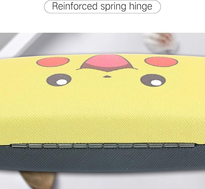 PERFECTSIGHT Hard Shell Eyeglasses Case, Kawaii Protective Glasses Case for Kids, Cute Eyeglass Case for Women Men Girls