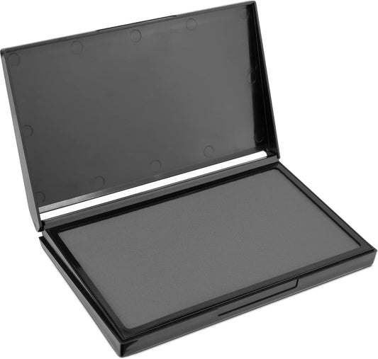 MaxMark Large Gray Stamp Pad - 4-1/4" by 7-1/4" - Premium Quality Felt Pad