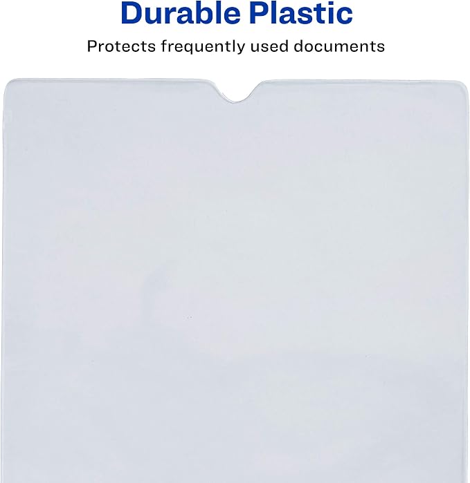 Avery File Envelopes, 4" x 6" Passport Holder, Holds up to 30 Sheets, 10 Clear Vinyl Envelopes (74806)