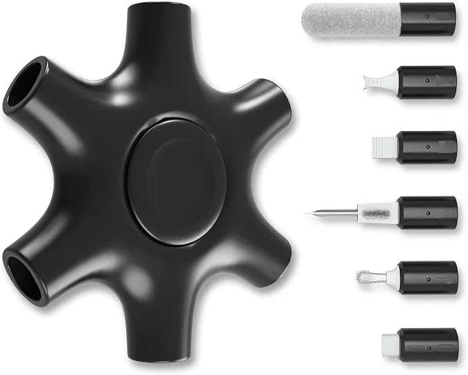 iPhone Cleaning Kit for Charging Port Cleaner,Lightning Charger Connector | Speaker Cable,AirPod Pro Cell Phone，Cleaning Putty，Repair Restore Tool,Thin Cleaning Brushes,Microfiber Cloths,Port Pick