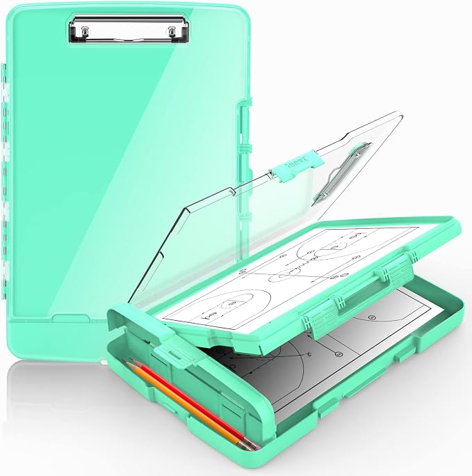 Dual Compartment, Clearview, Dry Erase, High Capacity, Real Hinge, High Capacity, Pen Holder, Coach School & Office Supplies