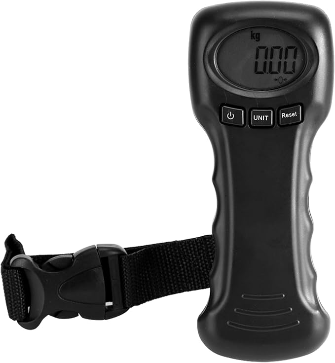 Jectse Digital Luggage Scale 110lb/50kg, Portable Suitcase Weight Scale | Portable 110lb/50kg luggage scale with high-precision sensor, auto-lock reading and anti-slip handle for travel