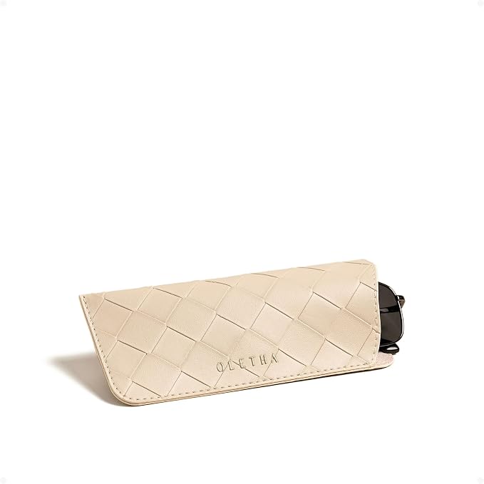 OLETHA Aesthetic Soft Glasses Case, Slip-in Design