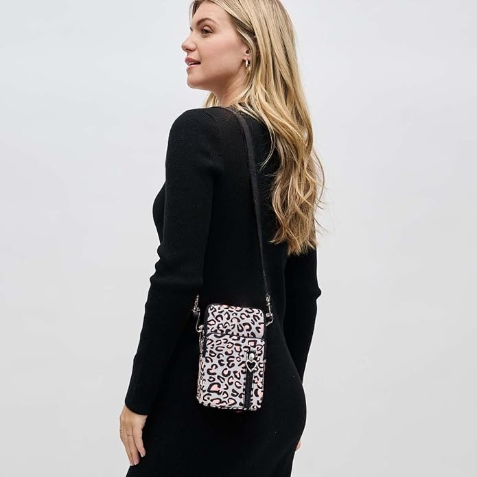 Small Crossbody Bag for Women - Mini Phone Purses with Crossbody Strap and Wallet - Nylon Arm Bag