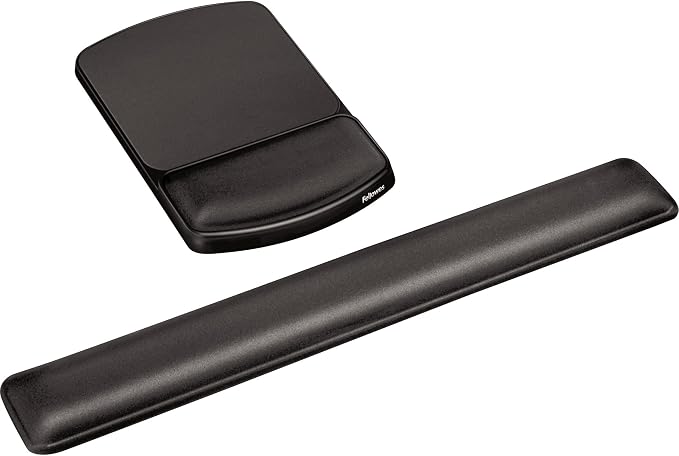 Fellowes Gel Keyboard Wrist Rest - Graphite (91737)