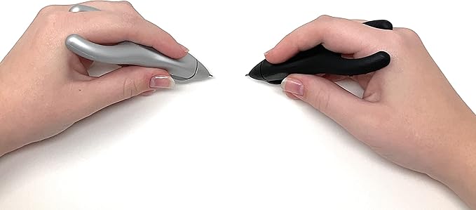 Penagain Ergosof, Ballpoint Pen, Set of 4 Colors: Black, Silver, Red and Blue (Individually Packaged with Two Refills Per Pen) (Limited Edition)