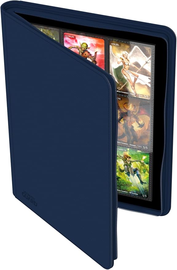 Ultimate Guard Zipfolio 360 – 18 Pocket Xenoskin Blue