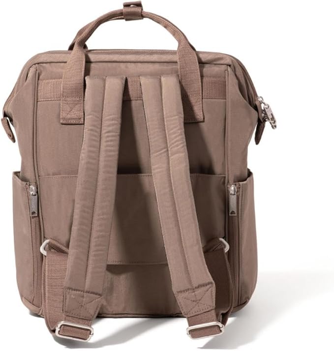 Baggallini Securtex Anti-Theft Windsor Backpack for Travel, Work & College, RFID & Locking Zipper, Up to 16" Laptop