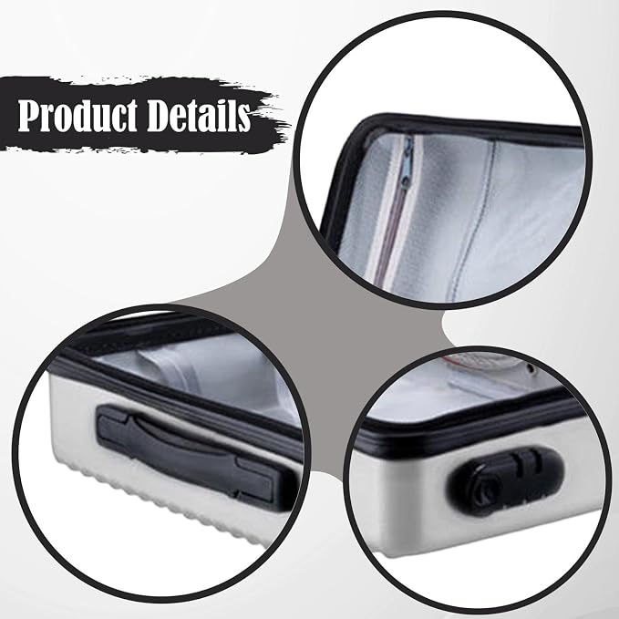 Fireproof Document Box, Secure Storage, Waterproof Briefcase, Sturdy Storage Bag for Contracts, Outdoor, Silver