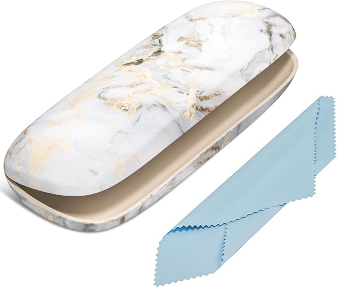 Eyeglasses Case, Hard Shell Protective Case for Glasses, Unisex for Women Men