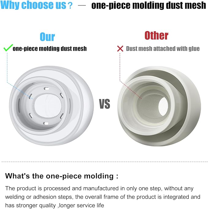 3 Pairs Replacement Ear Tips for AirPods Pro 2nd & 1st(S/M/L, Clear) | with Noise Reduction Hole, Silicone Ear Tips with Cleaning Pen & Portable Storage Box, Fit in the Charging Case