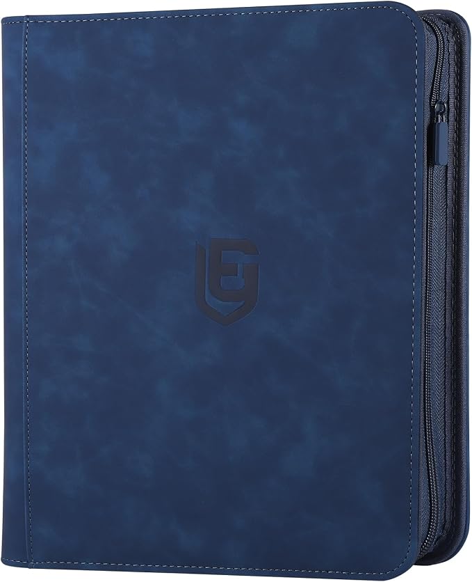 12 Pocket Card Binder,720 Pocket Trading Card Binder，Side Loading Collectible Card Albums for MTG, for TCG Football, Sports, Game Cards Blue