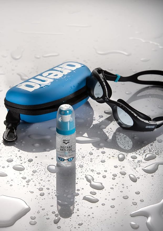 ARENA Unisex Adult Swim Goggle Case for Swimmers Protective Hardcover Carrying Case Clip for Backpacks