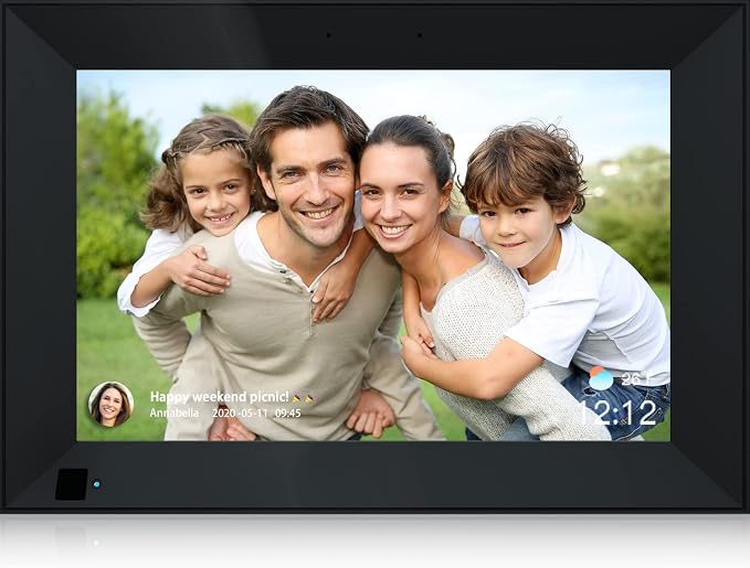 Digital Photo Frame 10.1 Inch WiFi Digital Picture Frame with 1280 * 800 IPS Full HD Touchscreen, Humblestead 32GB WiFi Smart Frame Share Photos and Videos Instantly from Anywhere via AiMOR App