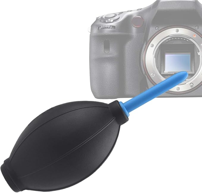 CamKix Camera Lens Cleaning Kit, Air Blower, 2-in-1 Lens Cleaning Pen | Cleaning Brush, Empty Spray Bottle, Lens Cleaning Paper Tissues and 5 Microfiber Cloths; No Liquid Included.