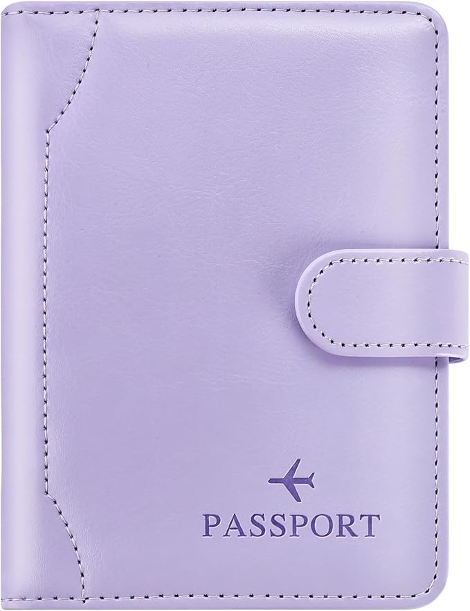 Passport Holder for Travel Essentials Wallet Cover Case Women Men Gift | Passport Holder for Travel Cruise Essentials, Passport Wallet Cover Case Women Men Travel Gifts