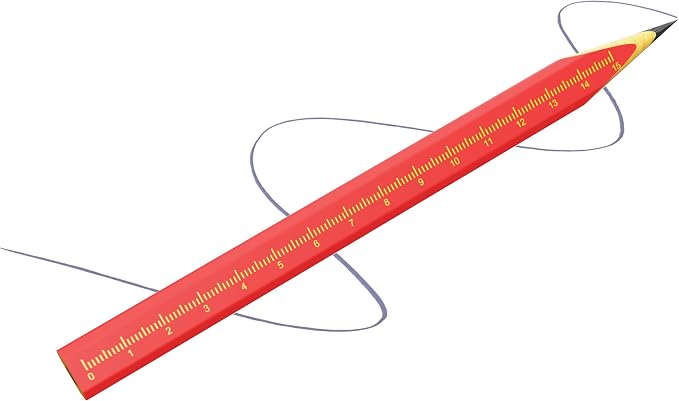 Carpenter Pencils for Construction Woodworking pencil Scriber woodworking Marking Tool for Contractor (8 PCS)