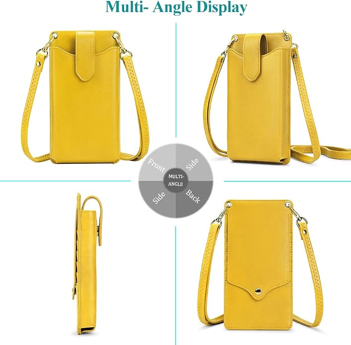 Peacocktion Small Crossbody Cell Phone Purse for Women, Lightweight Mini Small Crossbody Bags for Women with Card Slots