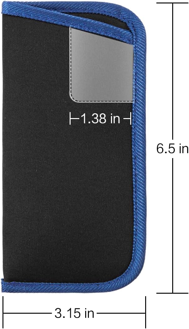 TRIUMPH VISION 3 Pack Reading Glasses Pouch Soft Case Eyeglass Sleeve Slim | Alternative to Bulky Case in bag, Lightweight Lined Padded Protect Optical lens Slip in, Cute Pattern Portable for Daily Use