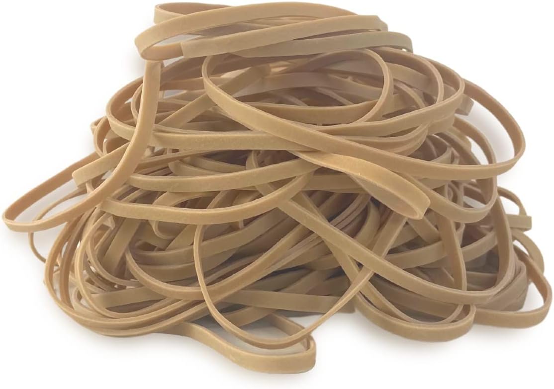 Upgrade Office Supply Rubber Bands, Size 32 (3 x 1/8), 700 Count, 1 lb Bag, 3-Pack, USA