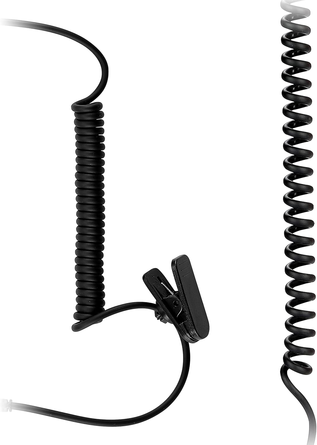 Police Earpiece 3.5mm /1 Pin Listen Only Acoustic Tube Earbud Headset for Remote Speaker Mic Motorola Kenwood 2 Way Radio FBI Security Surveillance Walkie Talkie (2 Packs)